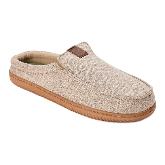 Dearfoams Cozy Comfort Men's Notch Clog Slippers