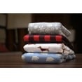 thumbnail image 1 of Dearfoams 100% Cotton Flannel Super Soft Sheet Sets, Snowflakes, Full, 1 of 6