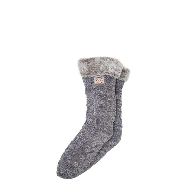 Dearfoams Chenille Knit Socks - Walmart.com