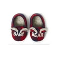 thumbnail image 1 of Dearfoams Cozy Comfort Baby Bear Plaid Closed Back Slippers, 1 of 8