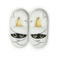 thumbnail image 1 of Dearfoams Cozy Comfort Halloween Unisex Mummy Closed Back Slippers, 1 of 6