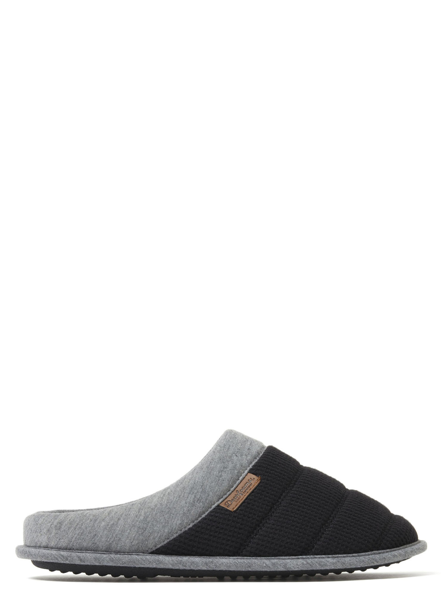 Dearfoams Cozy Comfort Men's Bound Knit Clog Slippers - image 1 of 5