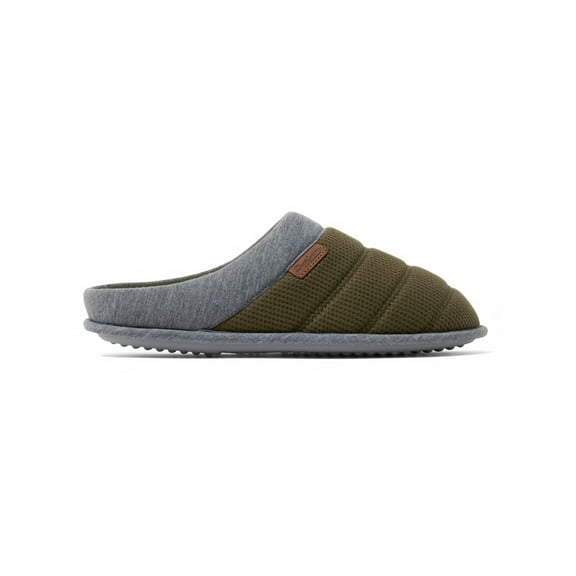 Dearfoams Cozy Comfort Men's Bound Knit Clog Slippers