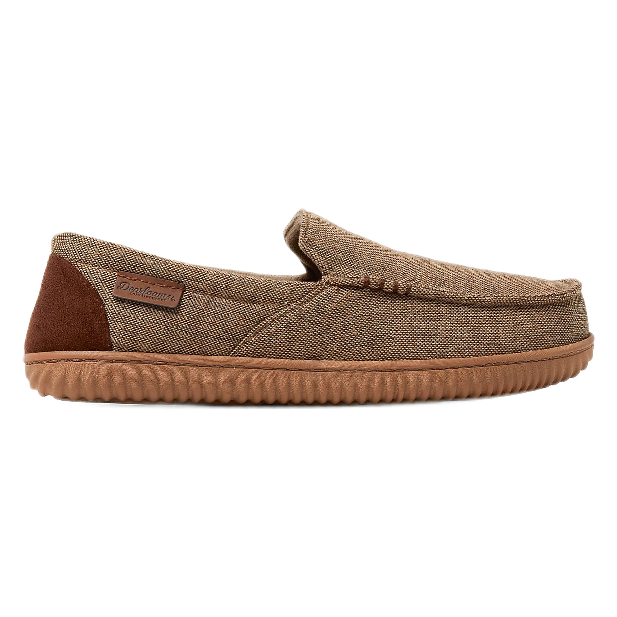 Dearfoams Cozy Comfort Men's Casual Moc Slipper