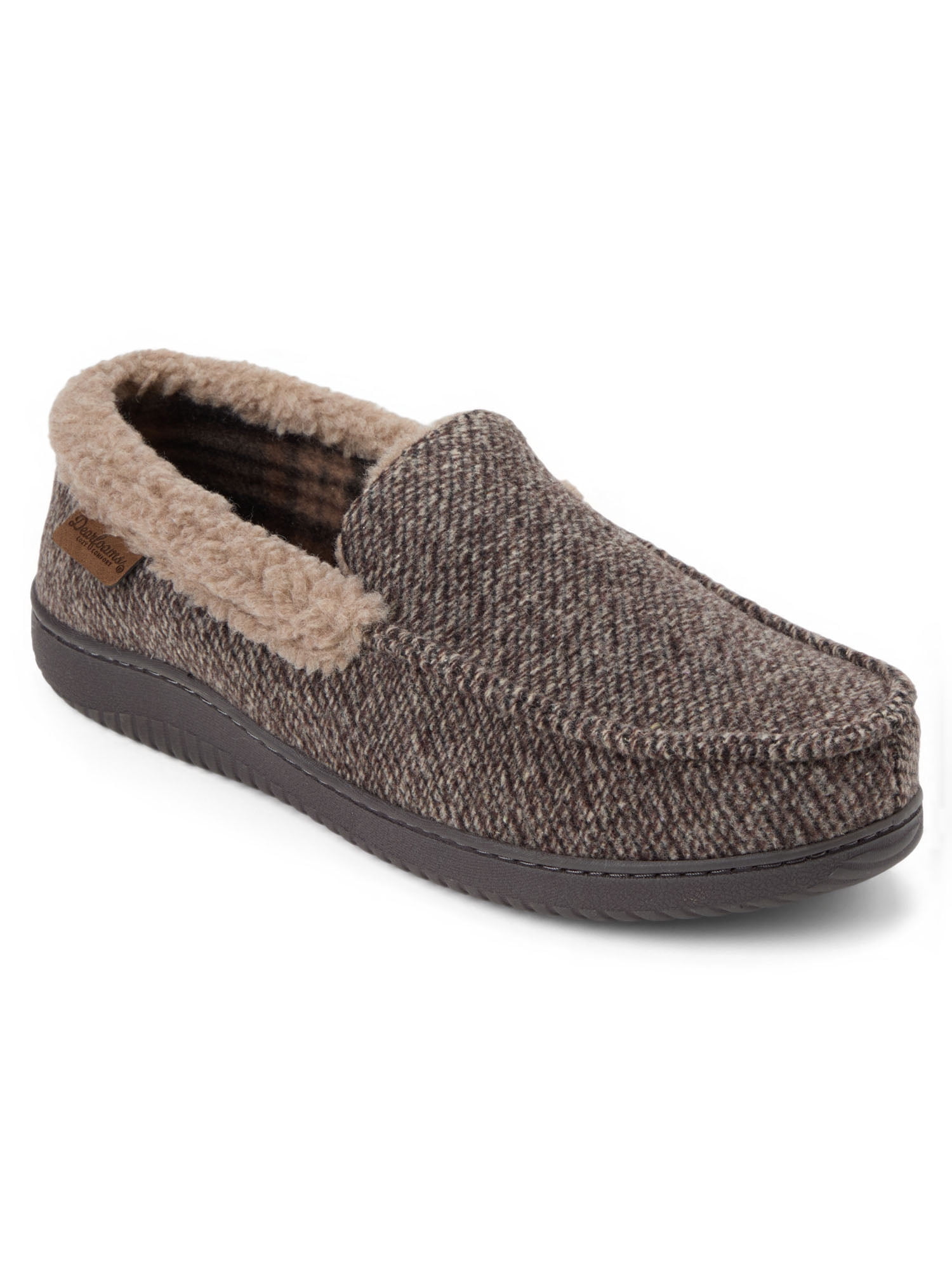 Dearfoams Cozy Comfort Men's Cozy Moccasin Slippers