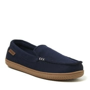 Dearfoams Cozy Comfort Men's Herringbone Mocassin Slippers