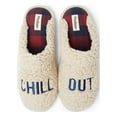 thumbnail image 1 of Dearfoams Cozy Comfort Men's Holiday Chill Out Slippers, 1 of 8
