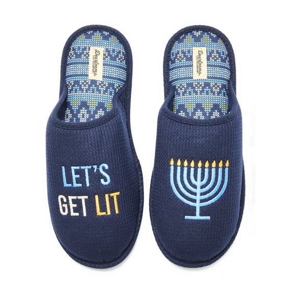 Dearfoams Cozy Comfort Men's It's Lit Novelty Slippers