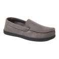 thumbnail image 1 of Dearfoams Cozy Comfort Men's Jason Microsuede Moccasin Slippers, 1 of 7