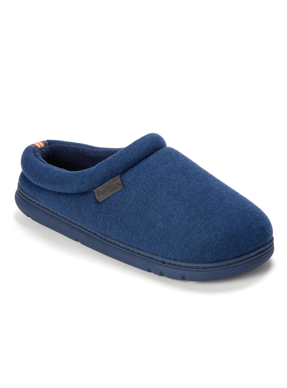 Cozy Comfort Men's Jersey Clog Slippers