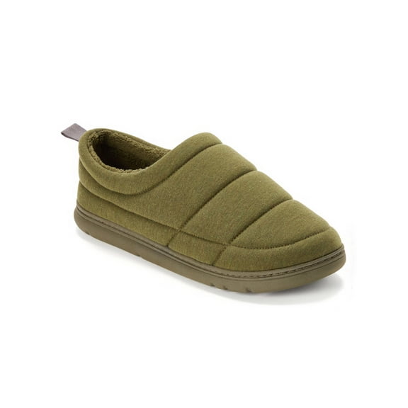 Dearfoams Cozy Comfort Men's Jersey Closeback Slippers