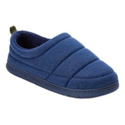Dearfoams Cozy Comfort Men's Jersey Closeback Slippers