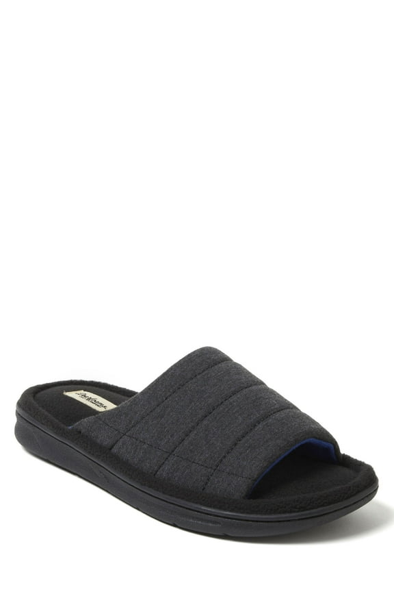 Cozy Comfort Men's Jersey Slide Slippers