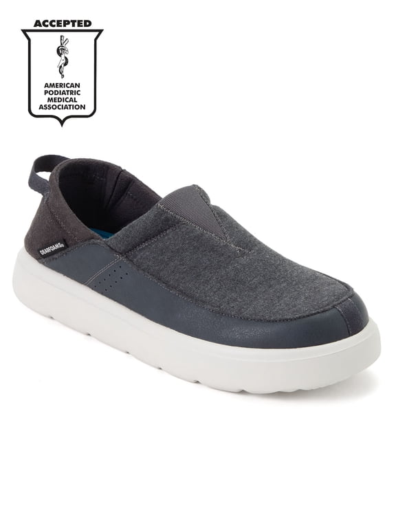 EasyMellow by Dearfoams Men’s Weekender Closed Back Shoes Sizes 8-12