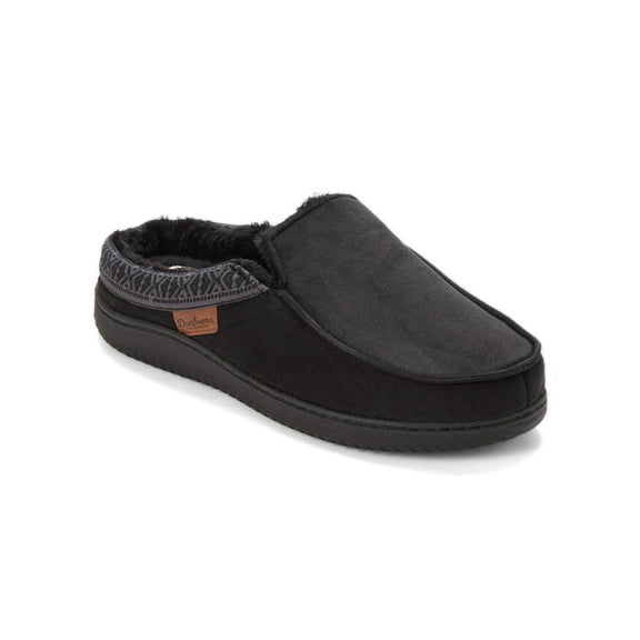 Dearfoams Cozy Comfort Men's Microsuede Clog Slippers