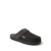 DEARFOAMS Cozy Comfort Men's Microsuede Moc Toe Scuff Slippers