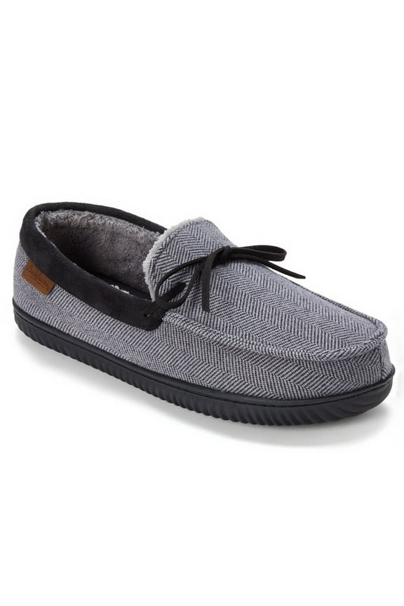 Cozy Comfort Men's Moccasin Slippers