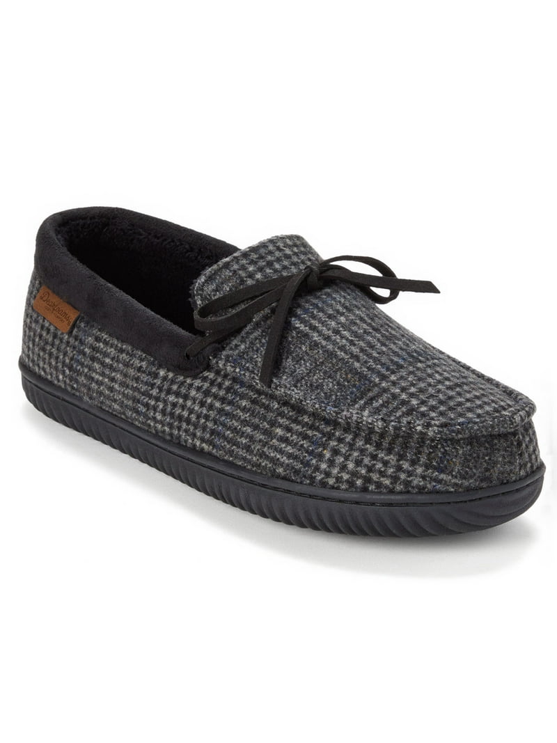 Dearfoams Cozy Comfort Men's Moccasin Slippers