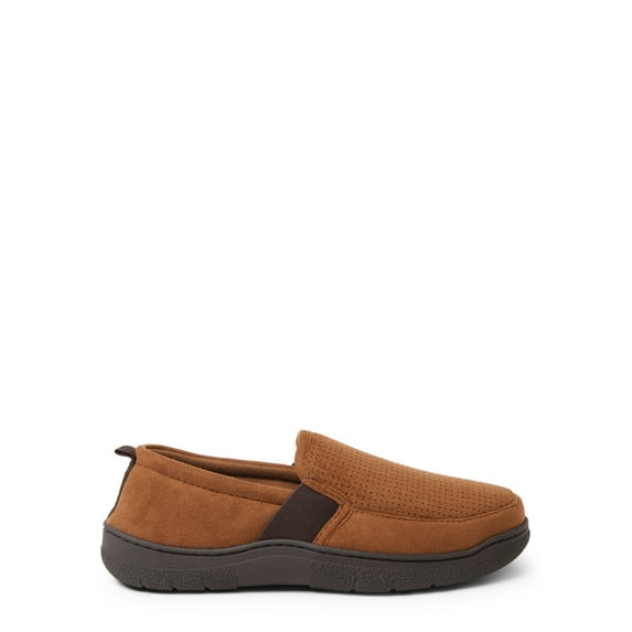 Dearfoams Cozy Comfort Men's Perforated Aline Slippers