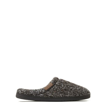 Dearfoams Cozy Comfort Men's Rib Knit Clog Slippers