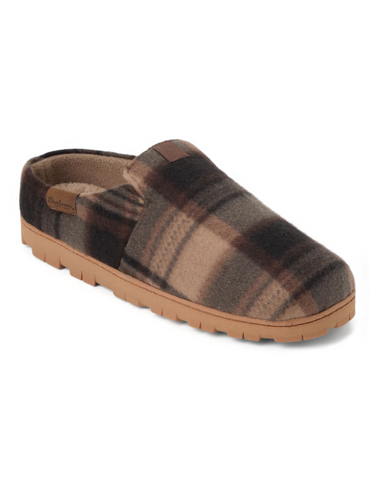 Dearfoams Cozy Comfort Men's Shaped Tab Clog Slippers