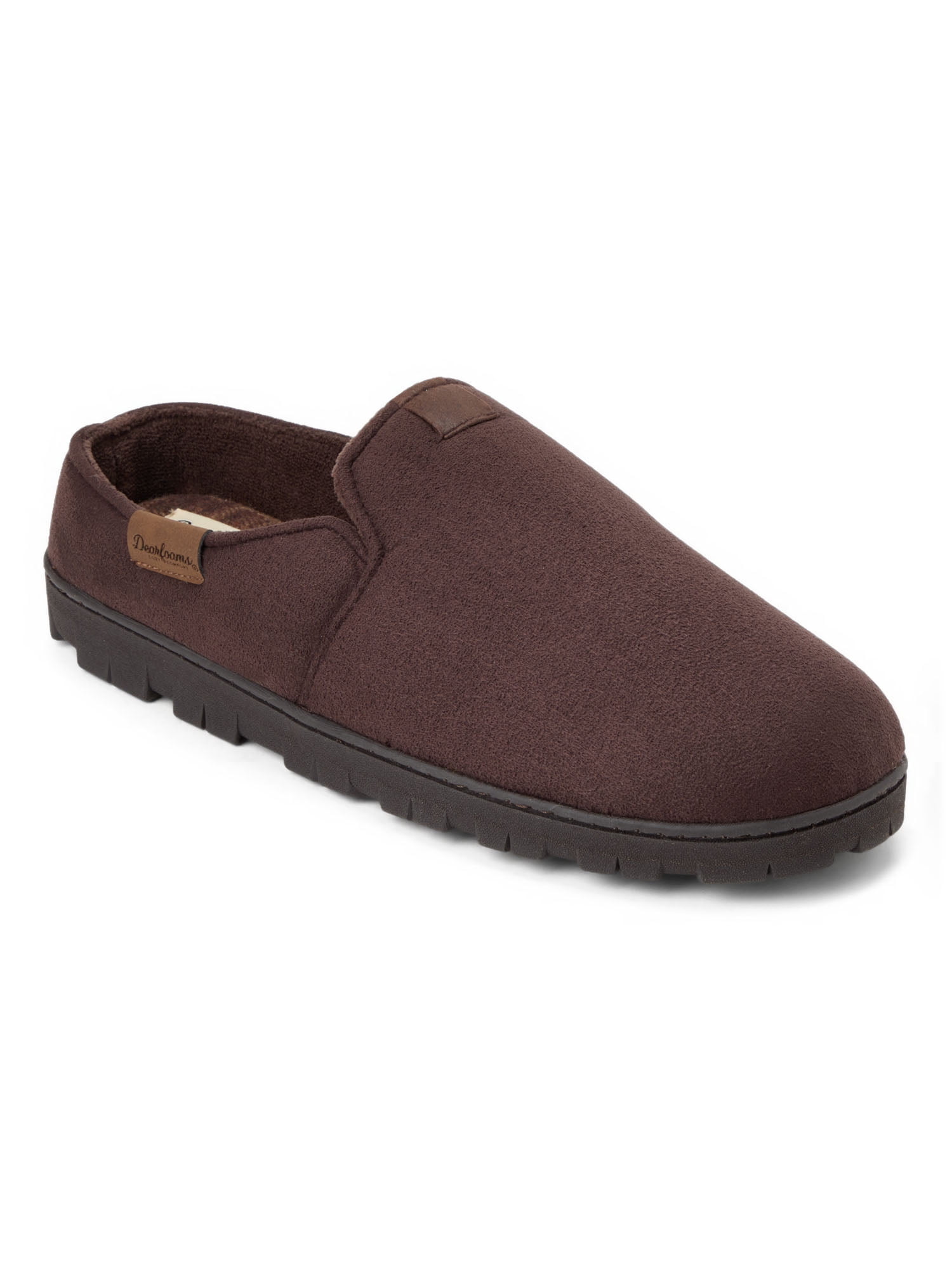 Dearfoams Cozy Comfort Men's Shaped Tab Clog Slippers