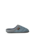 thumbnail image 1 of Dearfoams Cozy Comfort Men's Striped Scuff w/Memory Foam Slippers, 1 of 3