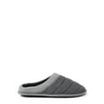 thumbnail image 1 of Dearfoams Cozy Comfort Men's Striped Scuff w/Memory Foam Slippers, 1 of 7