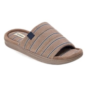 Cozy Comfort Men's Striped Slide Slippers