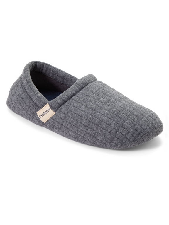 Cozy Comfort Men's Travel Jersey Knit Slipper Socks