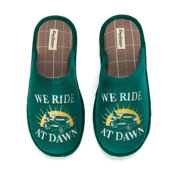 Dearfoams Cozy Comfort Father's Day Scuff Slippers