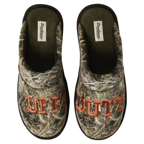 Dearfoams Cozy Comfort Off Duty Scuff Slippers