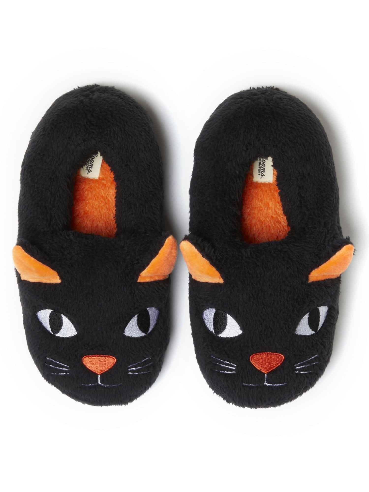 Dearfoams Unisex Men or Women’s Halloween Slip-On Plush Slippers