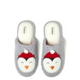 thumbnail image 1 of Dearfoams Cozy Comfort Unisex Penguin Scuff Slippers, 1 of 8