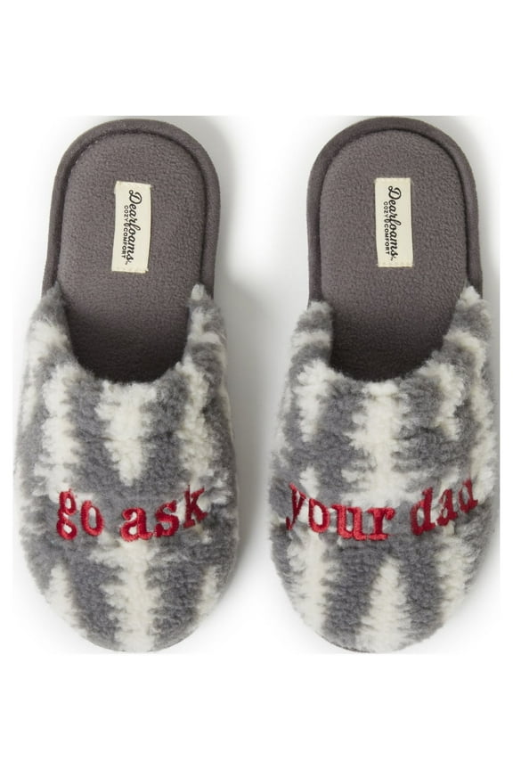 Cozy Comfort Women's Ask Dad Slippers