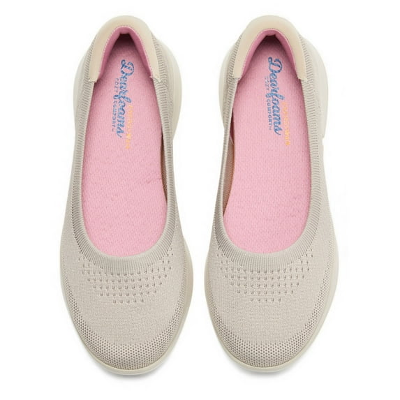 Dearfoams Cozy Comfort Women's Knit Ballet Shoes