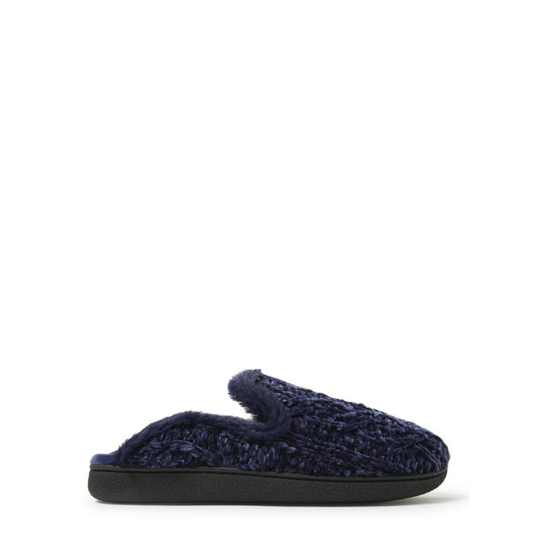 Women's dearfoam slippers discount walmart