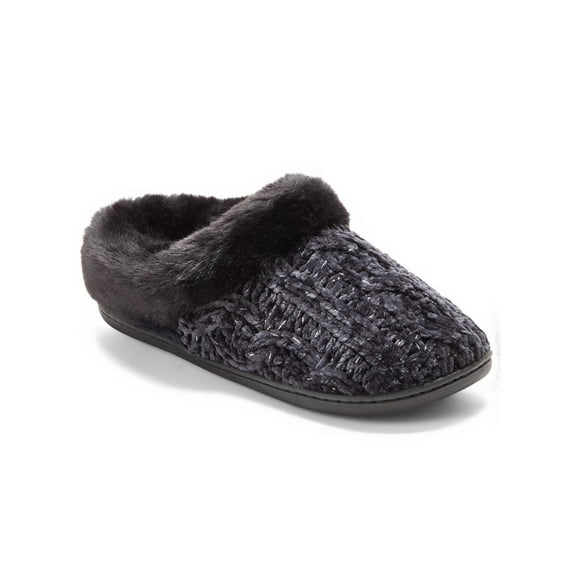 Dearfoams Cozy Comfort Women's Luxe Chenille Knit Clog Slippers