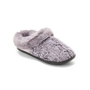 DEARFOAMS Cozy Comfort Women's Luxe Chenille Knit Clog Slippers