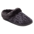 thumbnail image 1 of Dearfoams Cozy Comfort Women's Luxe Chenille Knit Clog Slippers, 1 of 5