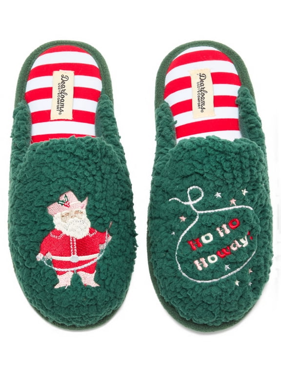 Cozy Comfort Women's Holiday Novelty Slippers