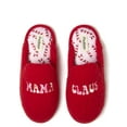 thumbnail image 1 of Dearfoams Cozy Comfort Women's Mama Claus Scuff Slippers, 1 of 6