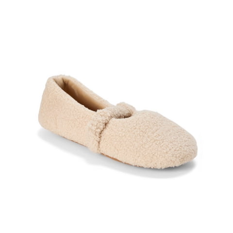 Cozy Comfort Women's Mary Jane Ballerina Slippers