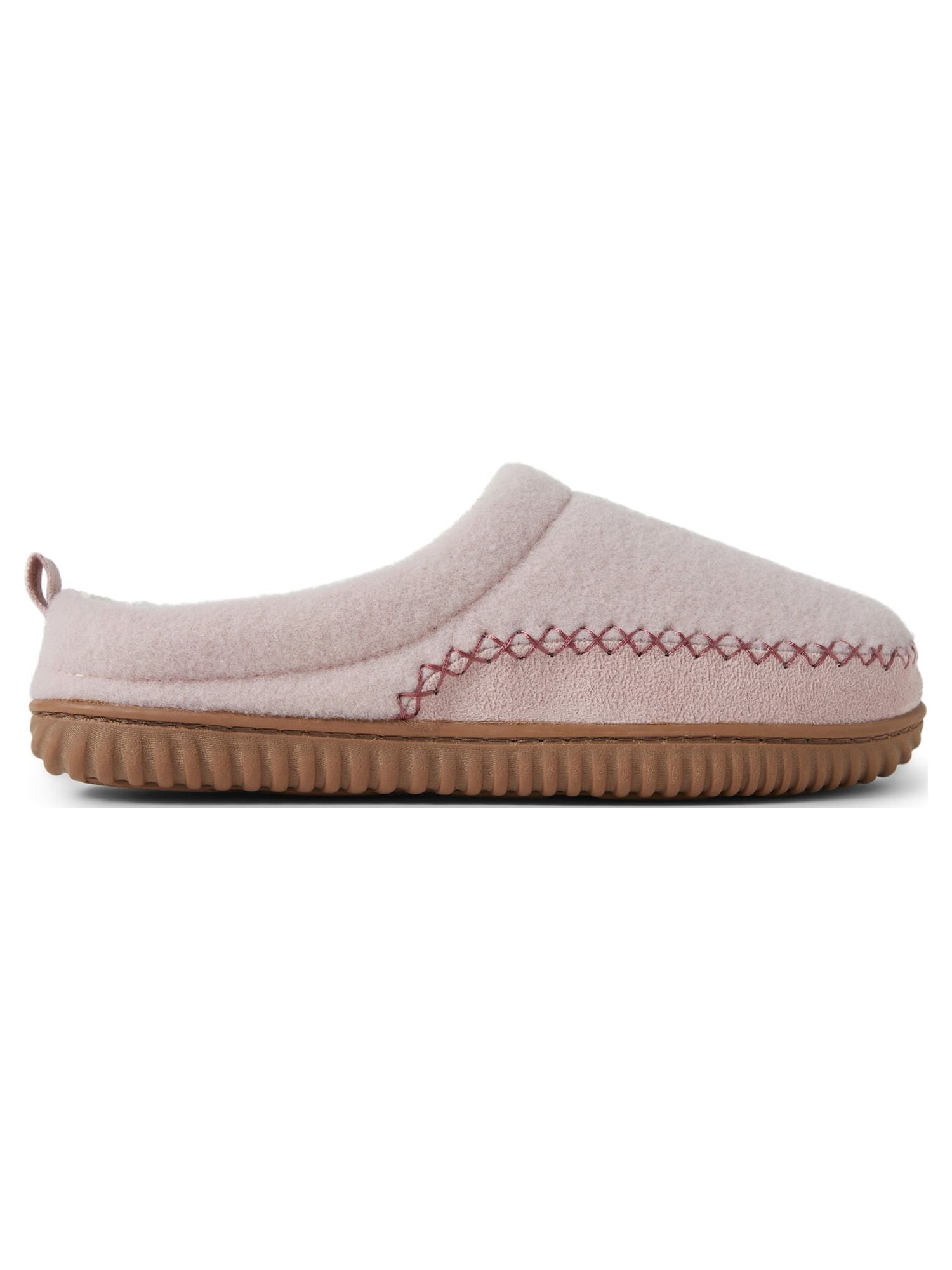 Dearfoams Cozy Comfort Women's Mixed Material Clog Slippers