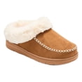 thumbnail image 1 of Dearfoams Cozy Comfort Women's Moc Toe Clog Slippers, 1 of 5