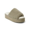 thumbnail image 1 of Dearfoams Cozy Comfort Women's Platform Terry Slide Slipper, 1 of 5