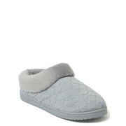 DEAFOAMS COZY COMFORT Dearfoams Cozy Comfort Women's Quilted Jersey Clog