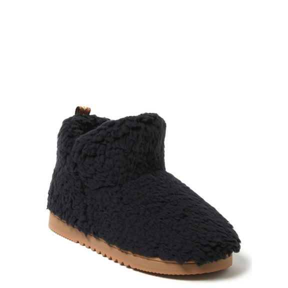 Dearfoams Cozy Comfort Women's Teddy Bootie Slippers