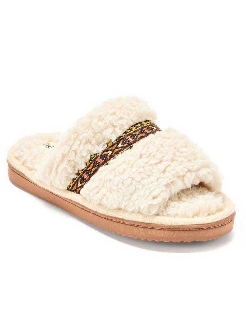 Dearfoams Cozy Comfort Women's Terry Slide Slippers