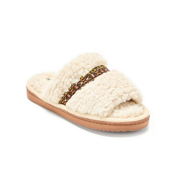 Dearfoams Cozy Comfort Women's Terry Slide Slippers